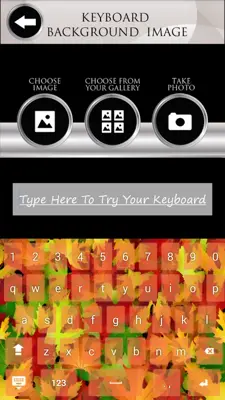 Autumn Keyboards android App screenshot 1