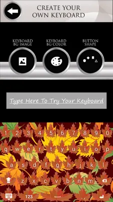 Autumn Keyboards android App screenshot 3